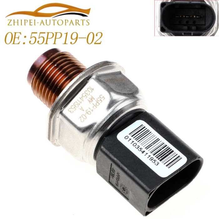 55PP19-02 55PP1902 Fuel Rail Pressure Sensor Car 5WS40209 LR020019 For Land Rover DISCOVERY LR3 LR4