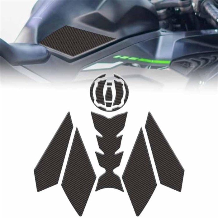 For Ninja ZX-4R ZX4RR ZX 4R 4RR ZX4R Non-slip Side Fuel Tank Stickers Waterproof Pad Rubber Sticker