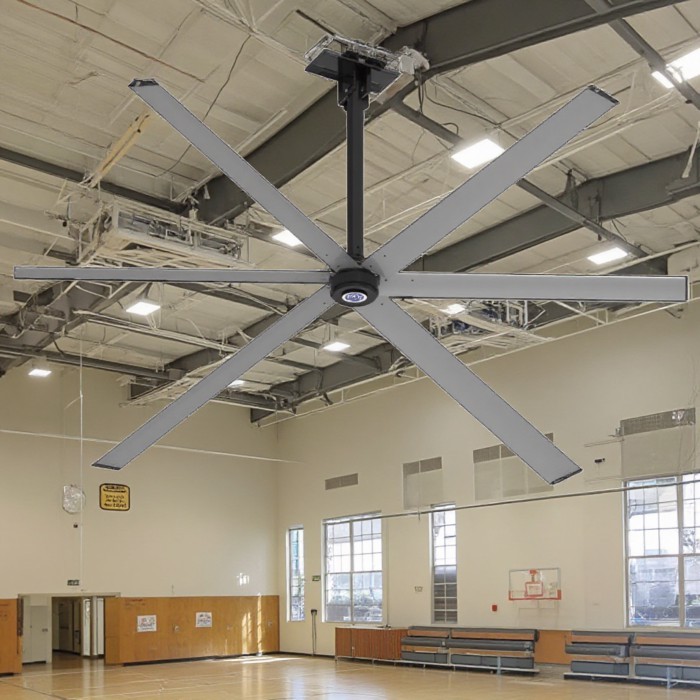 Large HVLS Giant Ceiling Fan for Church Warehouse Factory