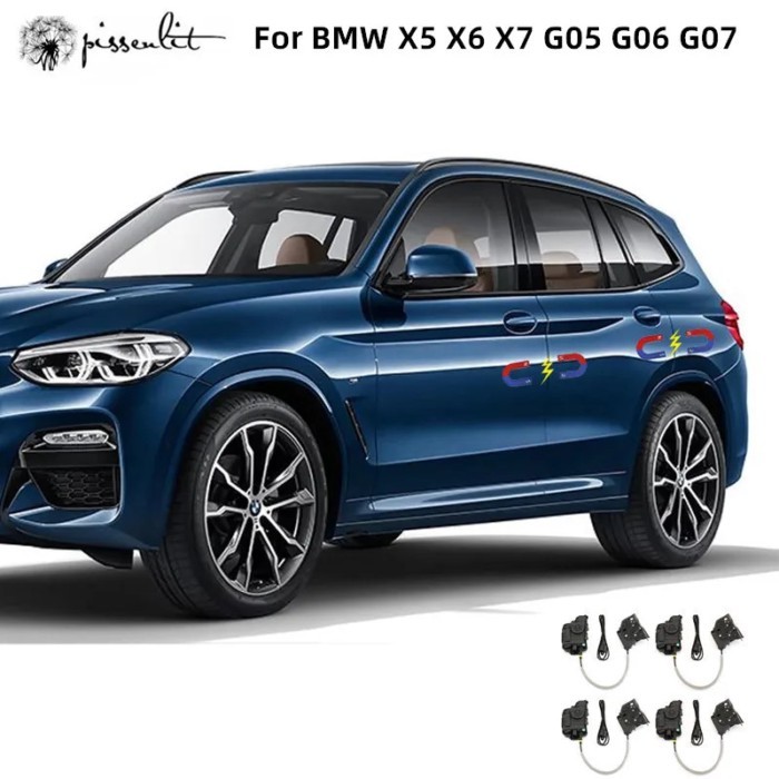 For BMW X5 X6 X7 G05 G06 G07 2018+ Smart Auto Electric Suction Door Lock Automatic Soft Close Door