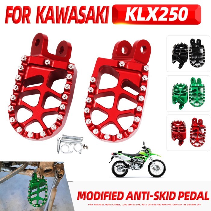 For Kawasaki KLX250S KLX250SF KLX250R KLX250 KLX 250 R S SF 250S 250SF Motocross Accessories Footre