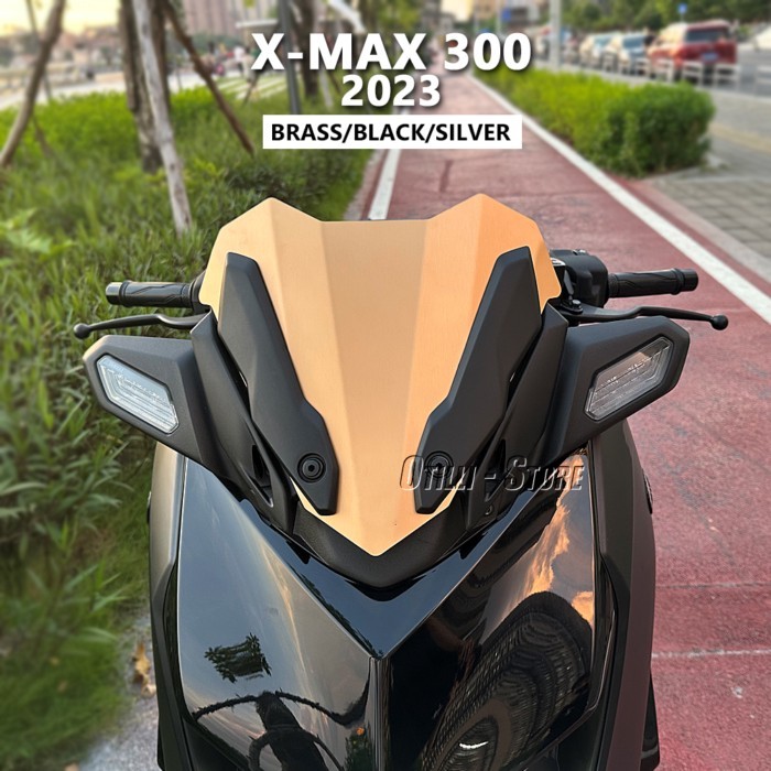 For Yamaha X-MAX 300 XMAX 300 Xmax 300 XMAX300 2023 New Aluminum Motorcycle Accessories Windshield