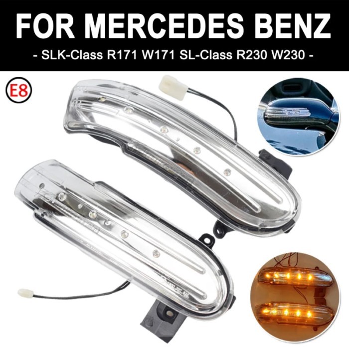 For Mercedes Benz SLK SL Class R171 W171 R171 W171 Dynamic Indicator Turn Signal Light Rearview Mir