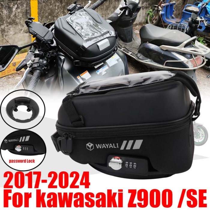 Tank Bag For KAWASAKI Z900 Z900SE Z 900 SE Z 900SE 2017 - 2024 Motorcycle Accessories Storage Bags