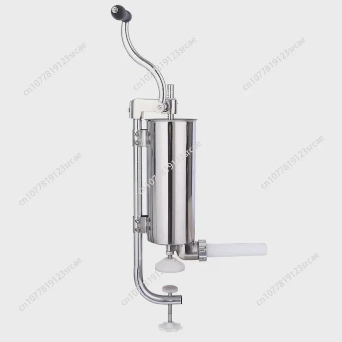 Stainless Steel Vertical Sausage Stuffer Manual sausage making machine 4L Commercial Sausage filler