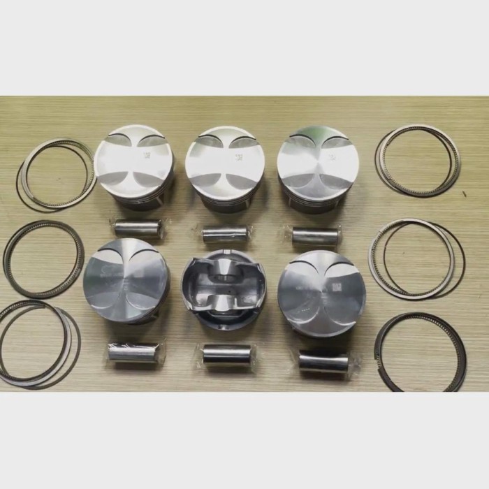 6PCS/SET A2720300618 2720300618 Piston & Ring Φ92.9mm for Mercedes Benz M272 W221 W203 3.5L V6 Hybr