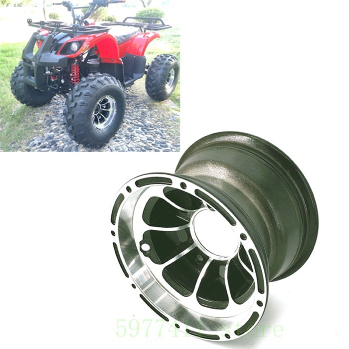 Atv Accessories Front And Rear Wheel Hub 8 Inch Go-kart Off-road 4 Wheel Aluminum Rims For 19 /20 /