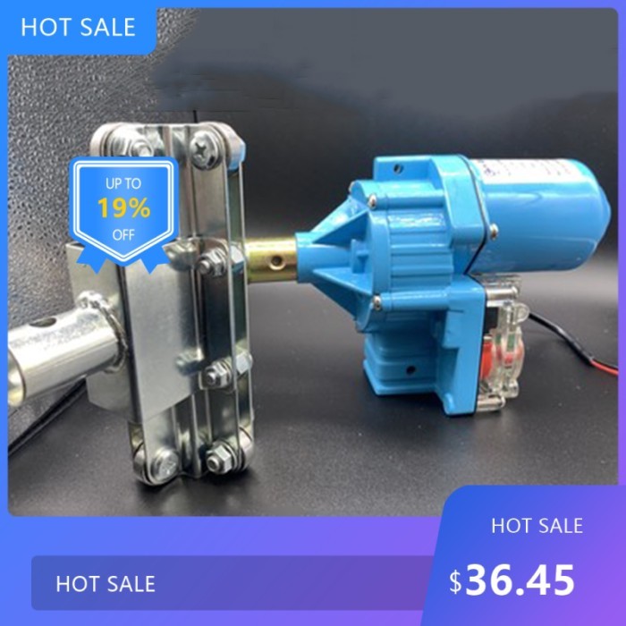 7252025 100W Electric Roll up Motor for Plastic Film Greenhouse DC24V Curtain Ventilation System Wi