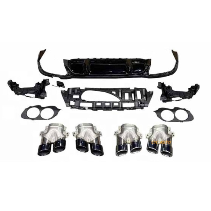 Car spare parts for Mercedes Benz W213 E53S E class Rear diffuser Sport Sedan 2020 2021