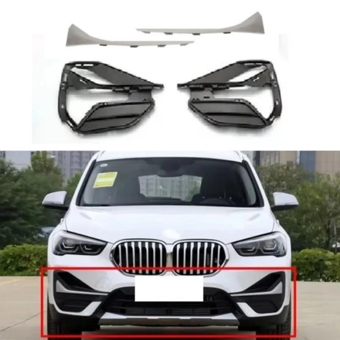For BMW X1 F48 LCI 51118497245 51118497246 2020-2022 Front bumper grille