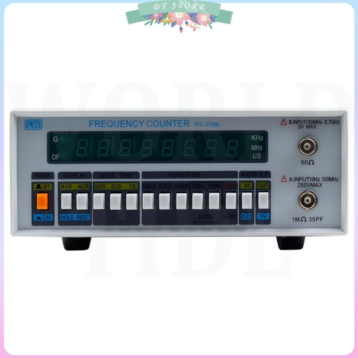 TFC-1000L/TFC-2700L Frequency Meter Multi-Functional High Precision Frequency Counter 10Hz-1GHz Fre