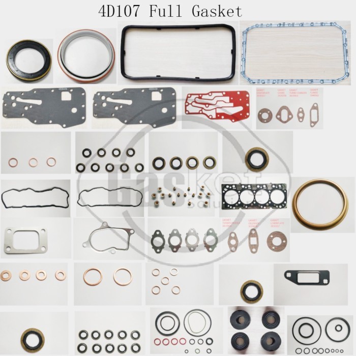 S6D1701-1/-2/-3/-5 Top gasket Lower gasket Kit 4D120 4D130 4D107 S4D104E 6D155 S6D155 Full Gasket F