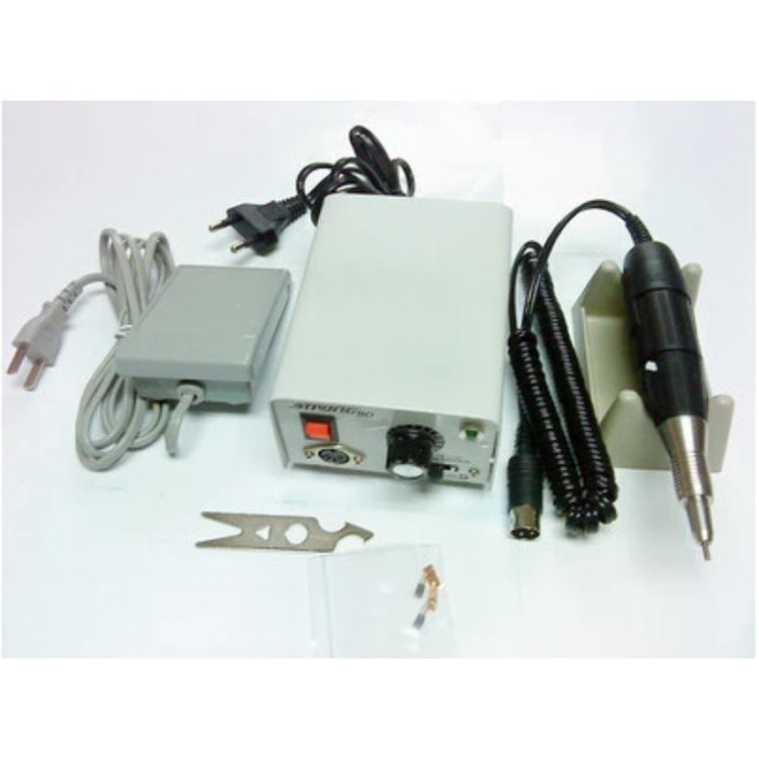 65W Strong 90 + 102 Mircomotor with 30 pcs Diamond Burs Free Jewellery Tools Jewelry Polishing Mach