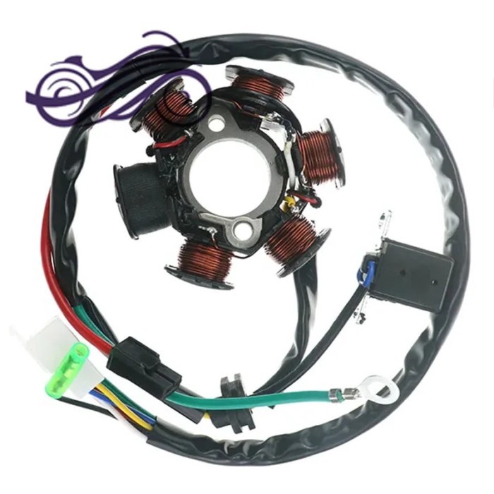 Suitable for Honda DIO50 DIO AF17 AF18 AF24 AF27 AF28 AT55 Two-stroke scooter DIO 50 Magneto stator