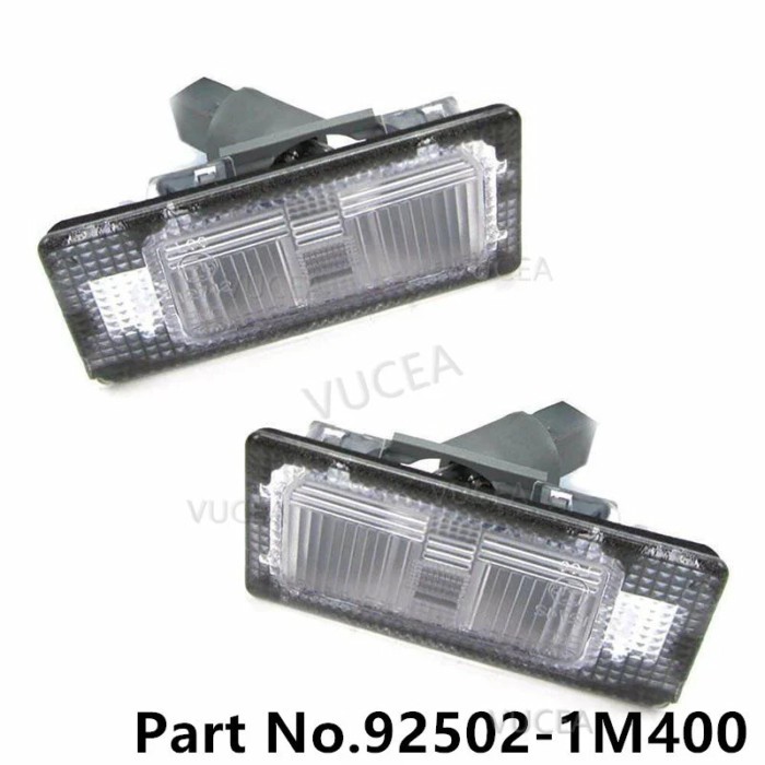 Rear license plate lamp For Kia Ceed K3 Cerato Forte Shuma 925021M400 92502 1M400 92502-1M400