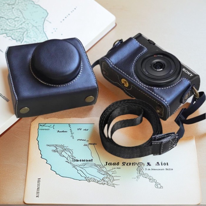 ((อุปกรณ์เสริมกล้อง) Sony ZV1 เคสป้องกัน ZV1F กระเป๋ากล้อง ZV1 รุ่นที่สอง Micro ฐานเดี่ยว ZV1M2 เคสห