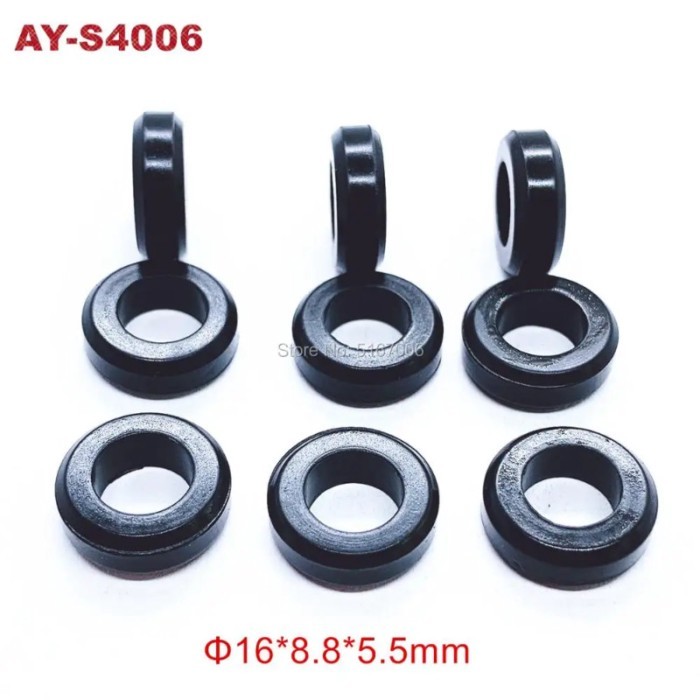 50pieces 16*8.5*5.5mm Rubber Seals For Toyota Fuel Injector Repair Kits (AY-S4006)