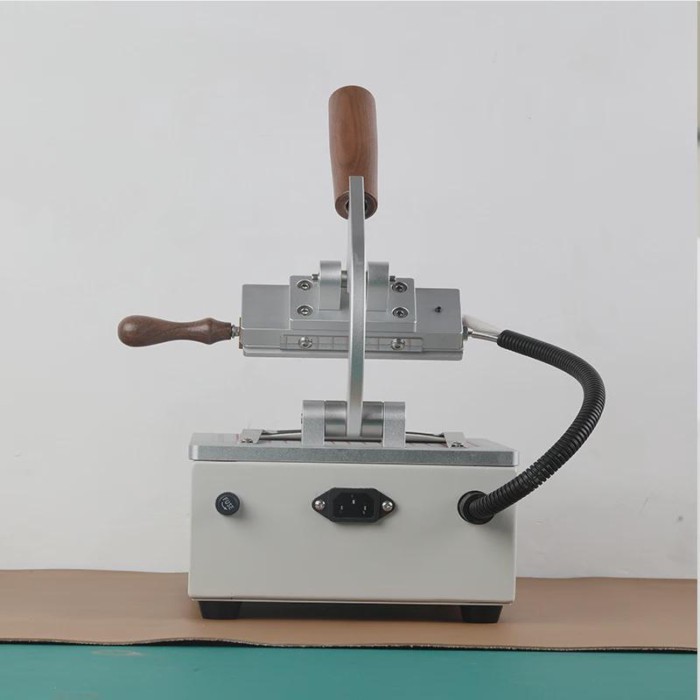 Marking Machine Pressure Marking Machine Small Manual Leather Stamping Stamping Machine Bronze LOGO