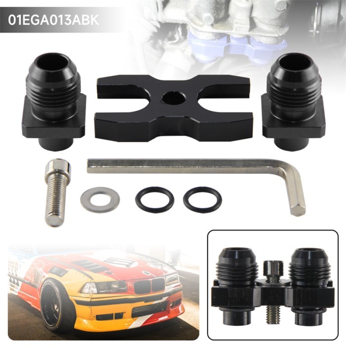 Adapter Fitting AN10 Oil Cooler Fits For BMW E36 E46 Euro E82 E9X 135/335 E46 M3 E90 E92 335i Engin