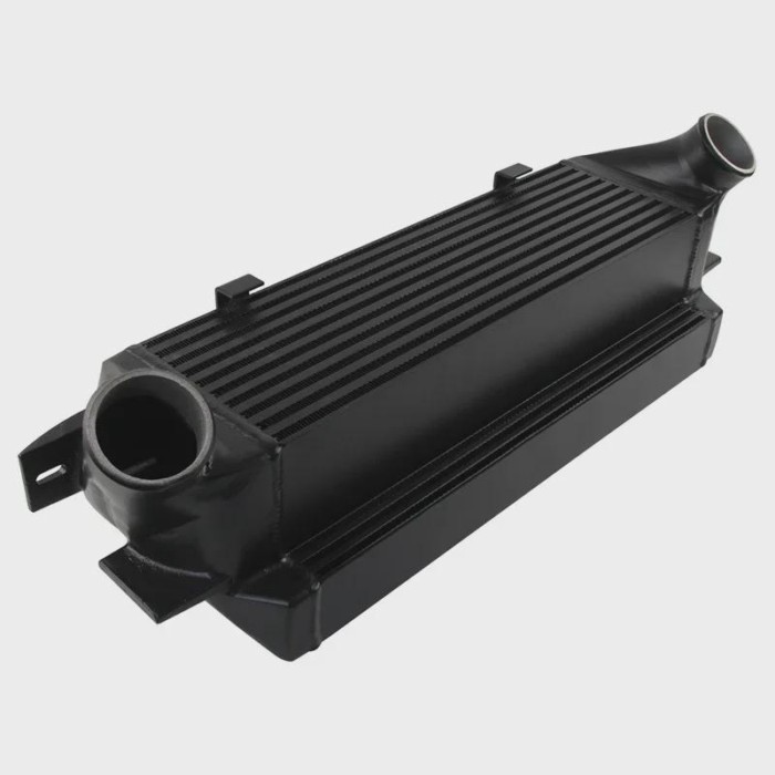 Aluminum Black Bar&Plate Intercooler Front Mount For BMW 3-Series G20 G22 G28 Z4 B48 320i 325i 420i