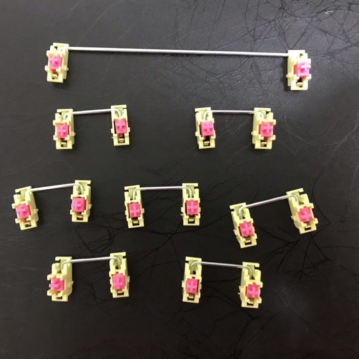 Holy Panda Satellite Axis 1 Long 7 Short Gold-Plated Satellite Axis/Holy Panda/Gold Powder/Matcha