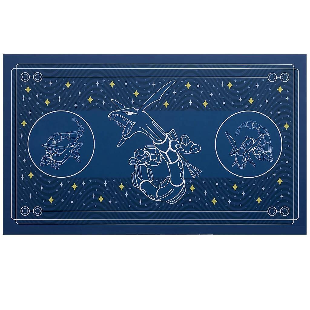 600x350x2 มม.Diy Rayquaza PTCGยางPlay Mat Self Made Pokemon Battle Card MatอะนิเมะเกมBattle Matของขว