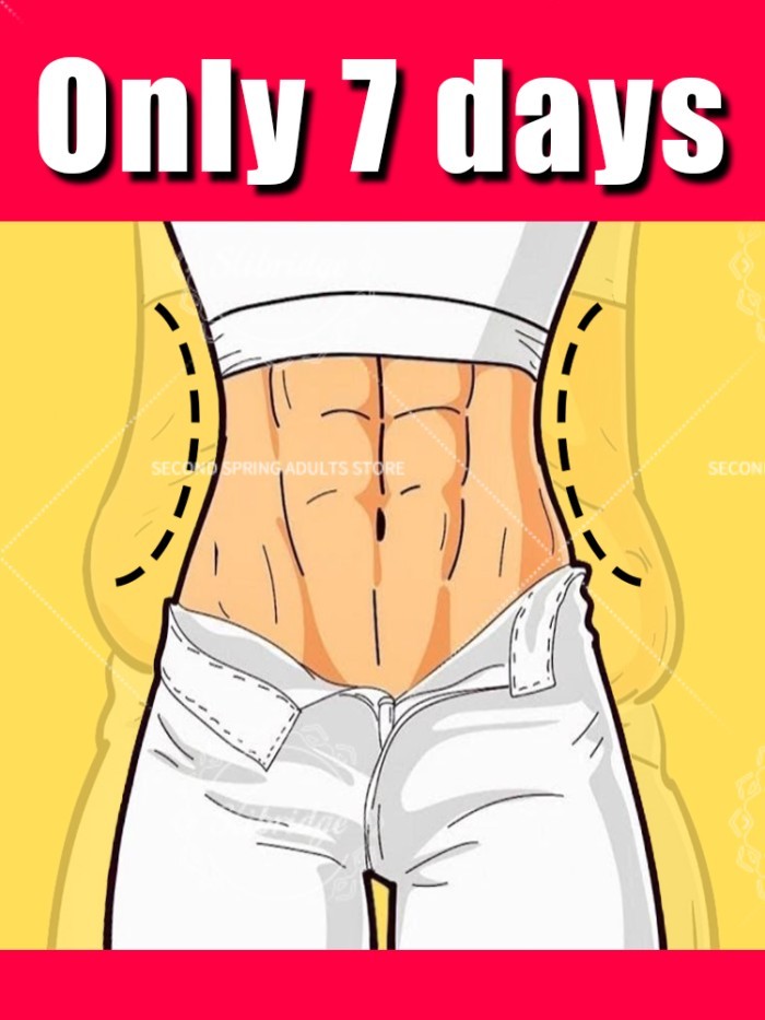 Drop the pounds in 7 day Can be used all over the body