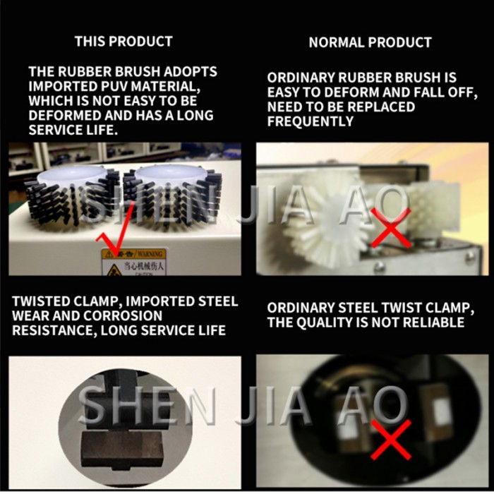 1PC Multifunction Line Twisting Separating Machine Semi Automatic Knitting Line Brushing Twisting S