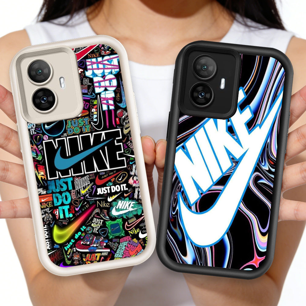 TT-44 โลโก้แฟชั่นเคสโทรศัพท์บาง Realme Narzo C33 C55 C67 Q3 V13 30 N55 14T 9i 5G 4G