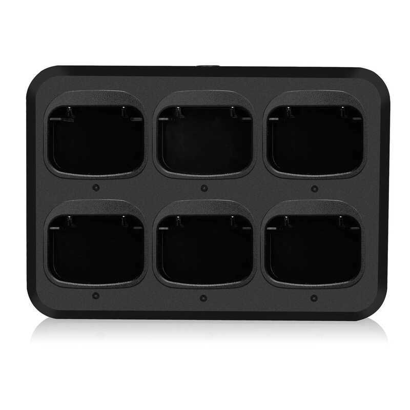▥ New Rapid Six-Way Single Row For Retevis Rt8 Rt81 Rt82 Rt87 Rt50 Rt83 Walkie Talkie/Battery C