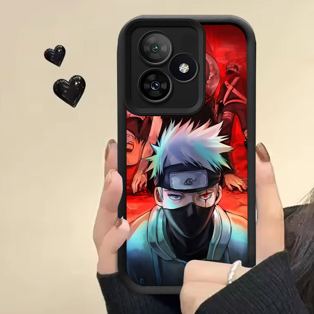 R22 Kakashi Naruto ปลอกซิลิโคนสําหรับ Realme GT NEO6 SE Narzo 6 N61 N53 C33 N55 C63 5G