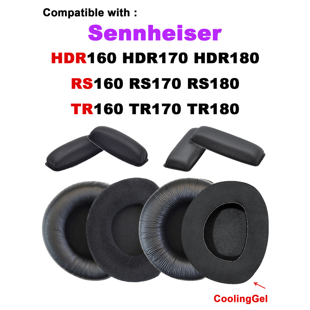 เหมาะสําหรับ Sennheiser HDR160 / HDR170 / HDR180 / RS160 / RS170 / RS180 / TR160 / TR170 / TR180 เปล