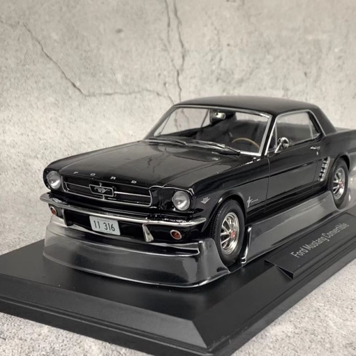 Norev 1/18 Ford Mustang Convertible Ford Mustang โมเดลรถโลหะผสม Out of Print Model