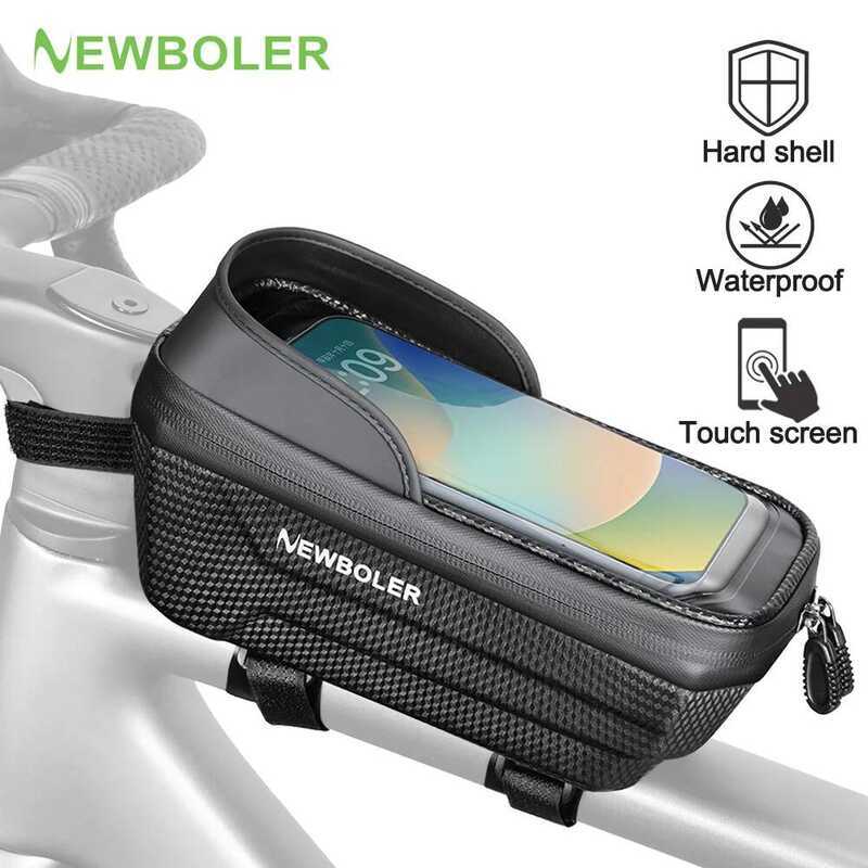 C NEWBOLER Bicycle B Cycg Top Front Tube Frame B Waterproof 7.2 Inches Phone Case Store Touch Scree