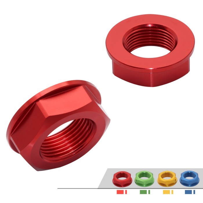 M22×P1.5 Rear Axle Nut For Honda CR125R CR250R CRF250R CRF450R CRF250RX CRF450RX CRF250X CRF450X CR