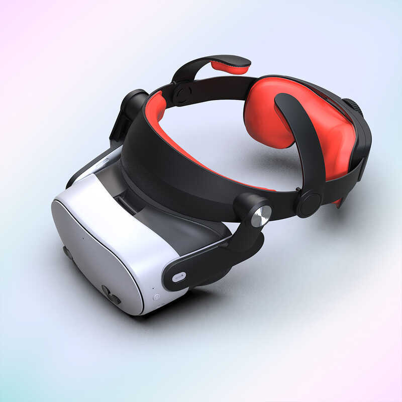 Meta Quest3/Quest3S VR Accessories Decompression Black Version Elite Head Wear Not Include Head Disp