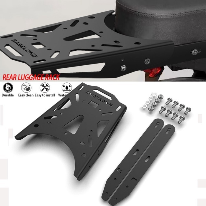 For Super 73 Electric Bike Rack Luggage Cargo Rack Electric Bike For Super 73 Z and S Series Alumin