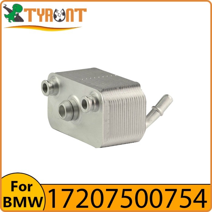 TYRNT Engine Oil Cooler #17207500754 For BMW E53 X5 M54 M57 M62 3.0i 2002-2006 4.4i 2000-2003 4.6is