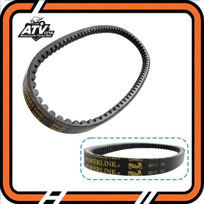 Original CVT Drive Belt For LX200AU Loncin 200 (162FMK) ATV 801.5x18.2x30 801.5 x 18.2 x 30 801.5 1