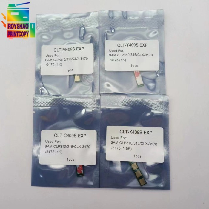 CLT-K409S CLT-C409S CLT-M409S CLT-Y409S Toner Reset Chip for Samsung CLT-409 CLT 409 CLP-310 CLP-31