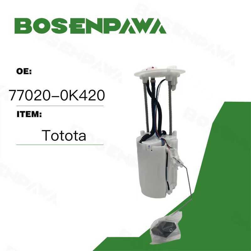 เหมาะสําหรับโตโยต้าโตโยต้าประกอบปั๊ม77020-0K420 77020-0K040