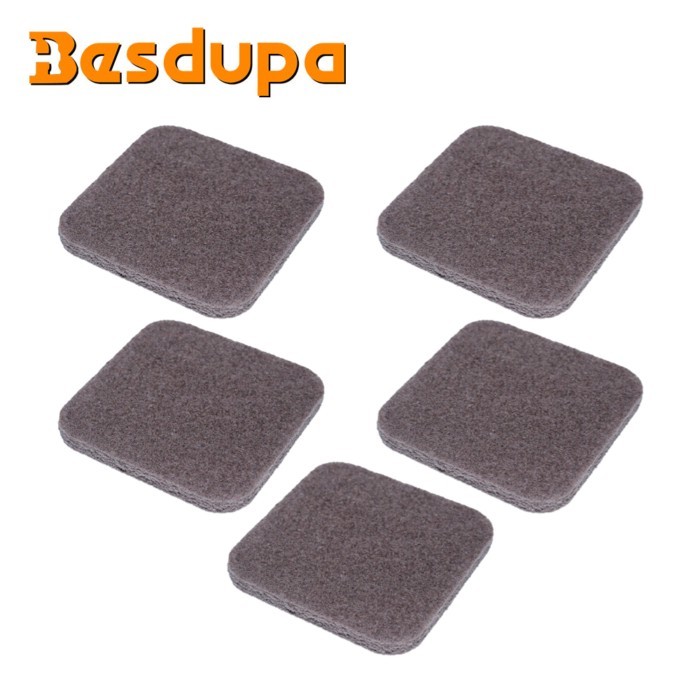5Pcs Air Filter Kit 60mm x 60mm for Stihl BG75 FC75 FC85 FS75 FS80 FS85 FS85R HL75K HS75 HS80 HS85