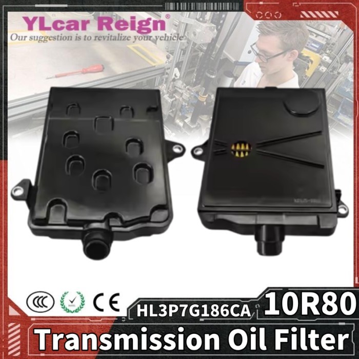 10R80 Auto Transmission Oil Filter for Ford Ranger Mustang Expedition F150 HL3P7G186CA HL3Z7A098A H