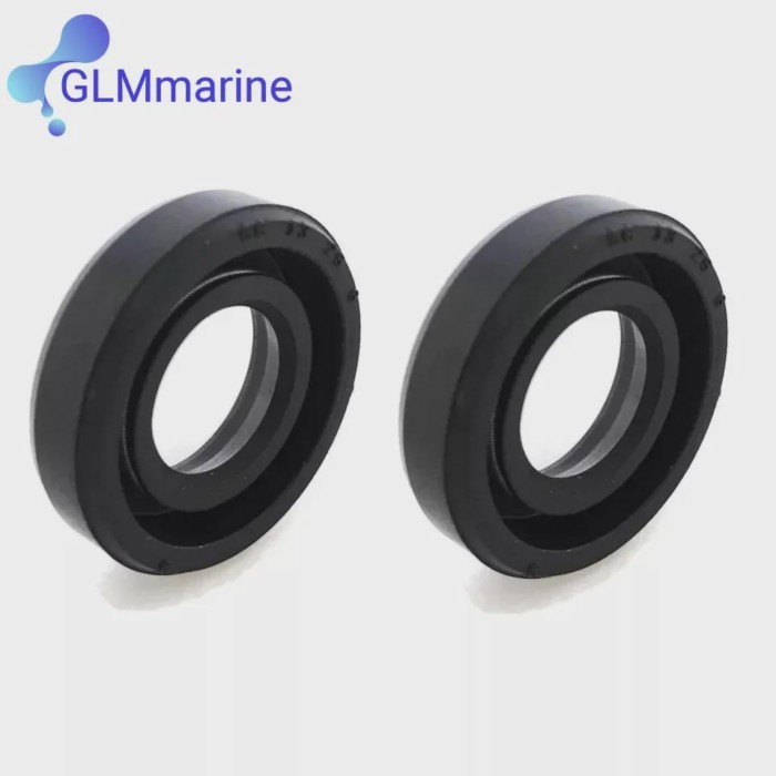 2Pcs Oil Seal 93101-13M11-00 for Yamaha Outboard 9.9HP 15HP 1985-2005 Engine Replacement F15-040000