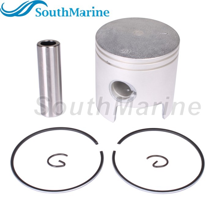 Boat Engine 6F6-11631-00-95 STD Piston Set & 6F5-11610-00 Ring for Yamaha 40HP E40 40G 40J / T36-04