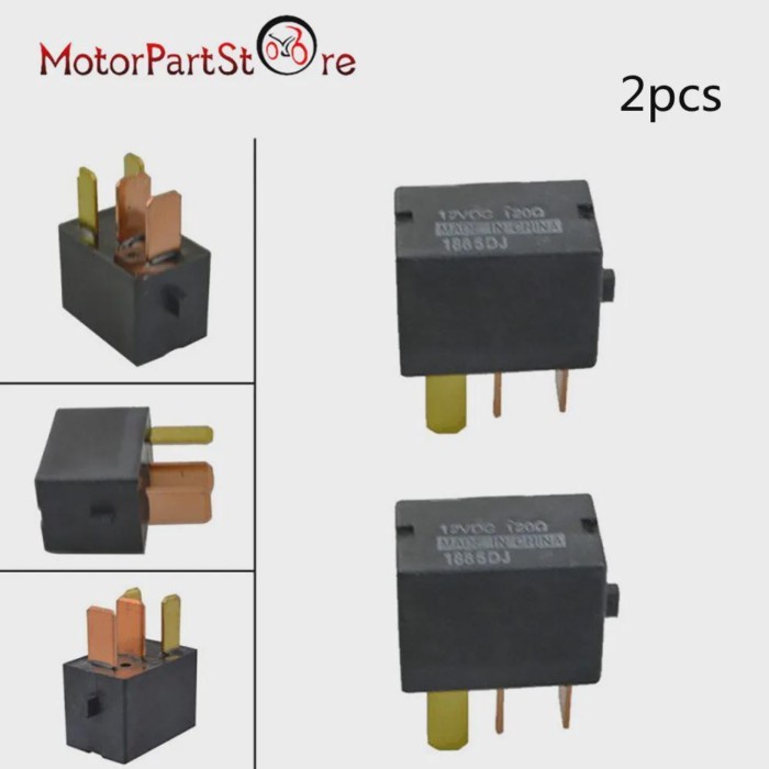2pcs 12V DC Starter Relay Fuse Relay Compressor Relay Assembly G8HL-H71 for Honda Acura Civic Accor