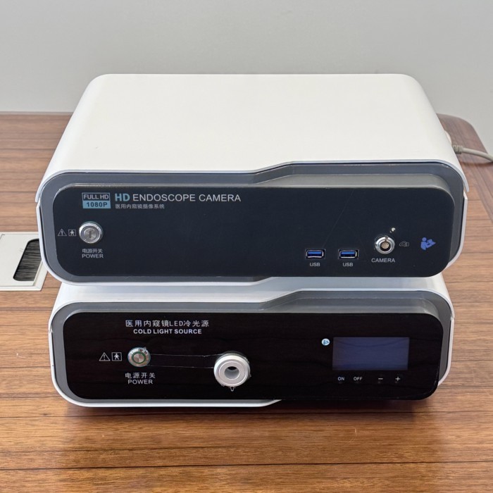 Endoscopy With Tower Complete System With Light Source