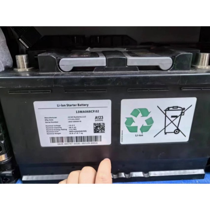 A123 High Voltage Hybrid Battery Fit For Mclaren
