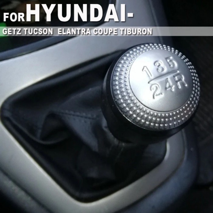 For Hyundai Getz 2002-2010 Tucson 2004-2006 Elantra 2002-2006 Car-styling 5 Speed Car Shift Gear Kn