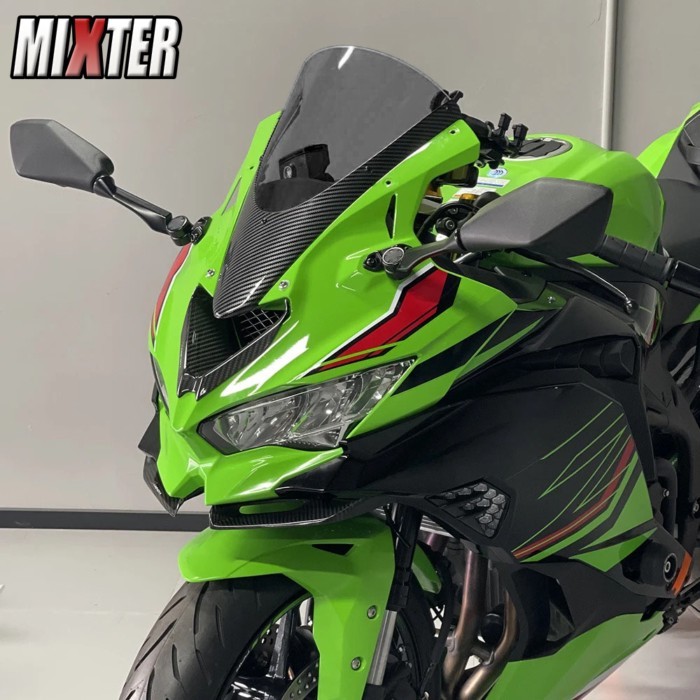 For KAWASAKI ZX4R ZX4RR ZX-4R ZX-4RR ZX 4R 4RR 2023 2024 Motorcycle Racing Screen Windshield Windsc